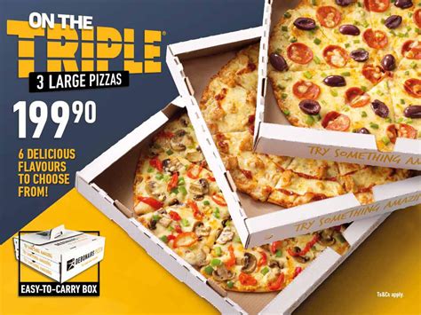 BUY 1 GET 1 on our 12” pizzas .